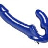 STRAP U REVOLVER STRAPLESS STRAP ON DILDO BLUE