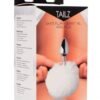 TAILZ WHITE FLUFFY BUNNY TAIL ANAL PLUG