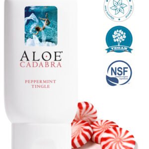ALOE CADABRA ORGANIC LUBE PEPPERMINT 2.5 OZ