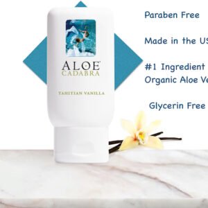 ALOE CADABRA ORGANIC LUBE TAHITIAN VANILLA 2.5OZ