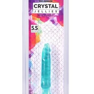 CRYSTAL JELLIES ANAL STARTER 5.5IN TEAL