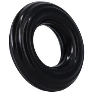 ROCK SOLID RIBBED DONUT BLACK