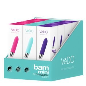 VEDO BAM MINI BULLET ASSORTED 12PC DISPLAY
