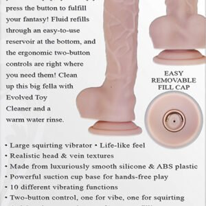 EVOLVED BIG SHOT RECHARGEABLE VIBRATING SQUIRTING DONG