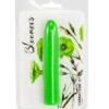 BLOOMERS CARNATION VIBRATOR 5IN GREEN