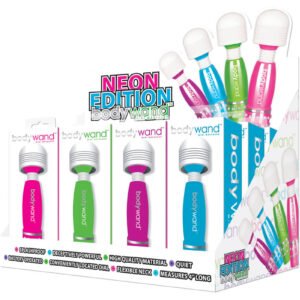 BODYWAND MINI NEON 12PC DISPLAY