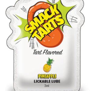 SMACK TARTS POUCH SOUR PINEAPPLE LICKABLE LUBE FILLED POUCH