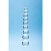 CLARITY GLASS DILDO ELYSIAN PEARLS