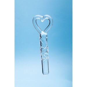 CLARITY GLASS DILDO HERA'S CARESS