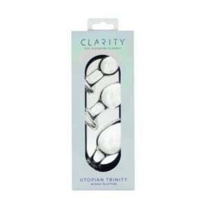 CLARITY GLASS DILDO UTOPIAN TRINITY