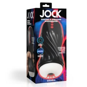 JOCK SUCKING & VIBRATING MASTURBATOR