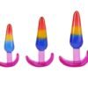 CRYSTAL JELLIES ANAL TRAINET KIT RAIMBOW S-M-L