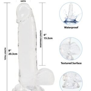 CRYSTAL ADDICTION DONG 8IN