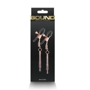 BOUND NIPPLE CLAMPS DC3 ROSE GOLD