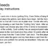 DIRTY DEEDS GAME