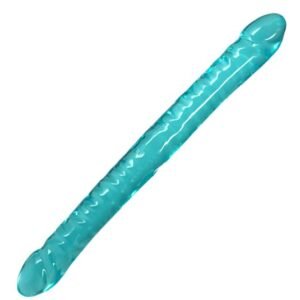 CRYSTAL JELLIES 12IN JR DOUBLE DONG TEAL