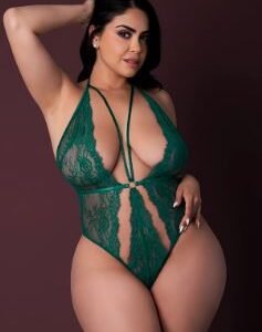 PLUNGE TEDDY EMERALD 2XL