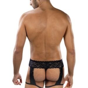MIDNIGHT STRIDE GARTERS BLACK