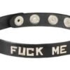 SM COLLAR- FUCK ME