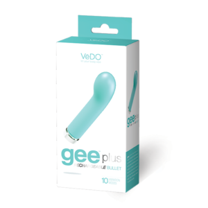 GEE PLUS RECHARGEABLE VIBE TEASE ME TURQUOISE