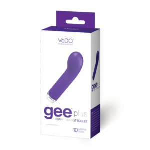 GEE PLUS RECHARGEABLE VIBE INTO YOU INDIGO