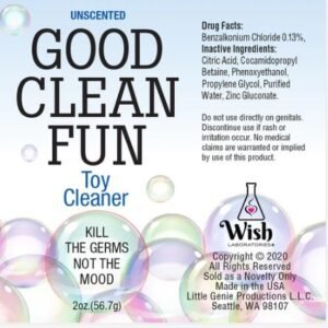 GOOD CLEAN FUN 1OZ UNSCENTED FISHBOWL 36PCS