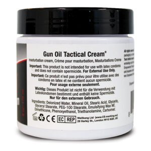 GUN OIL TACTICAL CREAM 6OZ JAR