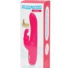 HAPPY RABBIT SLIMLINE CURVE RECHARGEABLE VIBRATOR PINK