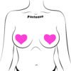 PASTEASE HEART NEON PINK