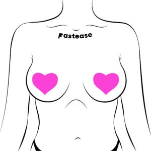 PASTEASE HEART NEON PINK