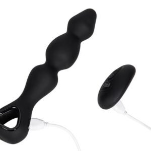 HUDSON RECHARGEABLE REMOTE CONTROL SILICONE ANAL PLUG