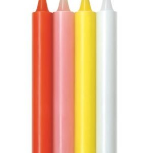 THE 9'S MAKE ME MELT SENSUAL WARM-DRIP CANDLES 4PK PASTEL