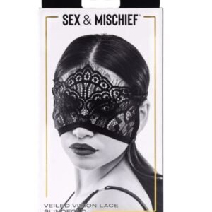 LACE VEILED VISION BLINDFOLD