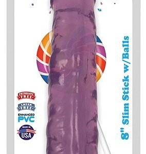 LOLLICOCK 8 SLIM STICK W/BALLS GRAPE ICE "