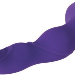 (WD) EVOLVED LOVE HARNESSED PU VIBRATING DILDO RECHARGEABLE