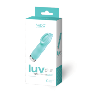 LUV PLUS RECHARGEABLE VIBE TEASE ME TURQUOISE
