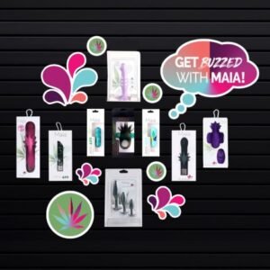 MAIA CANNABIS THEME PLANOGRAM 7 SKUS (2 OF EACH PRODUCT)