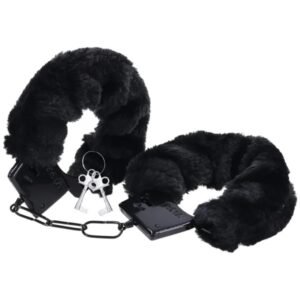 MERCI FLUFF CUFFS BLACK