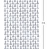 GLITTERATI DISCO PENIS FOIL CURTAIN SET OF 2