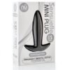 SENSUELLE MINI BUTT PLUG BLACK