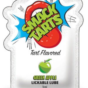 SMACK TARTS POUCH SOUR GREEN APPLE LICKABLE LUBE FILLED POUCH