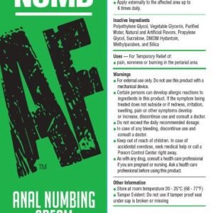 NUMB AF DESENSITIZING ANAL CREAM MINT
