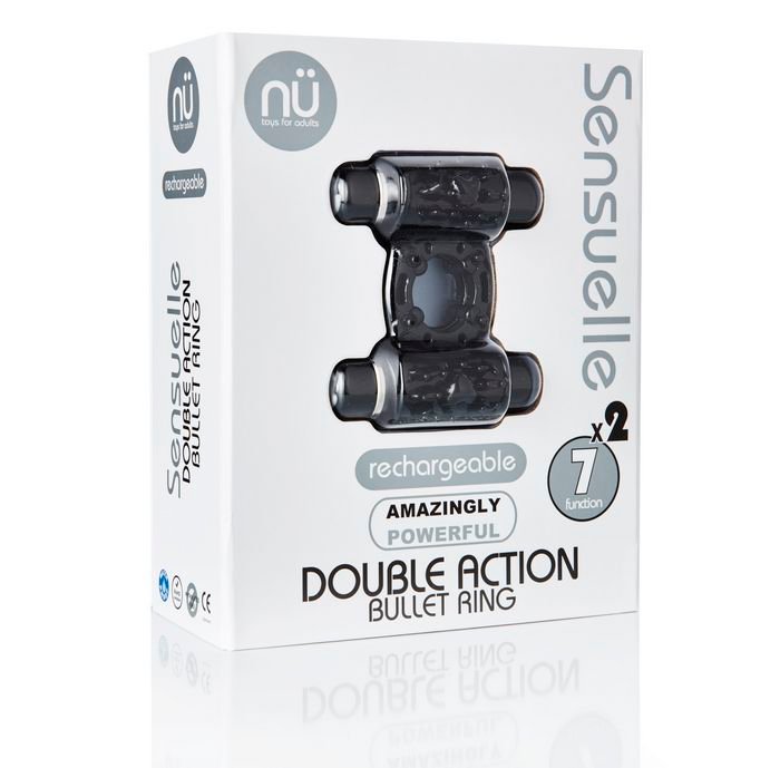nusensuelledoubleactionbulletringblack