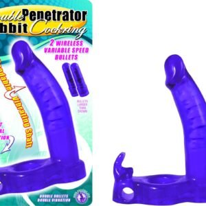 DOUBLE PENETRATOR RABBIT COCKRING PURPLE