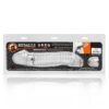 MUSCLE SMOOTH COCKSHEATH W/LENGTH INSET OXBALLS CLEAR (NET)