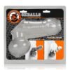 SACKJACK WEARABLE JACKOFF SHEATH CLEAR FROST (NET)