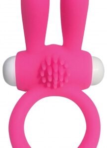 NEON RABBIT RING PINK