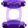 FANTASY C RINGZ DUO VIBRATING SUPER RING PURPLE