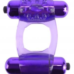 FANTASY C RINGZ DUO VIBRATING SUPER RING PURPLE