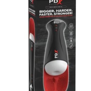 PDX ELITE FUCK-O-MATIC PRO XL WHITE/RED